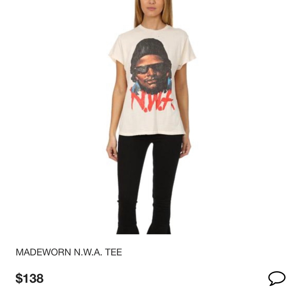 NWA MADEWORN VINTAGE TEE
